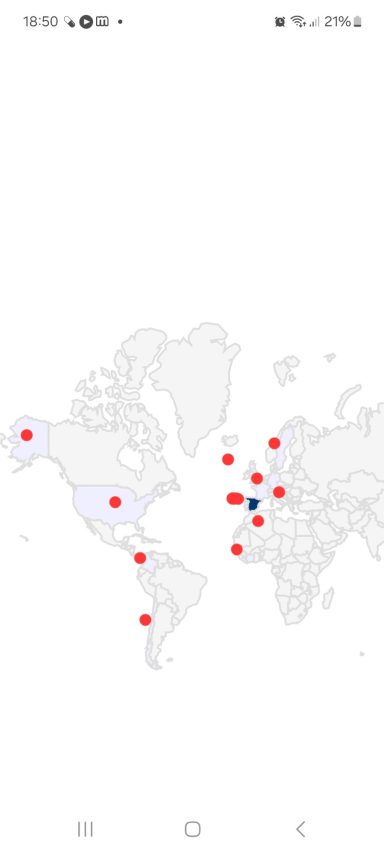 PAISES DONDE NOS ESCUCHAN